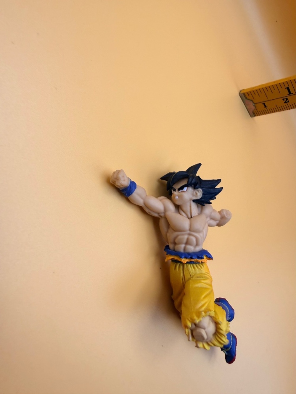 Dragon Ball Z Goku Figure Flying Pose Anime Toy Loose
